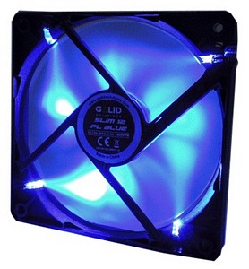 GELID Slim S12 UV Blue a Slim 12 PL Blue: nové tenké 120mm ventilátory se představují