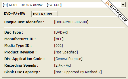 DVD vypalovačka MSI DR8-A, nenápadný drak z Taiwanu