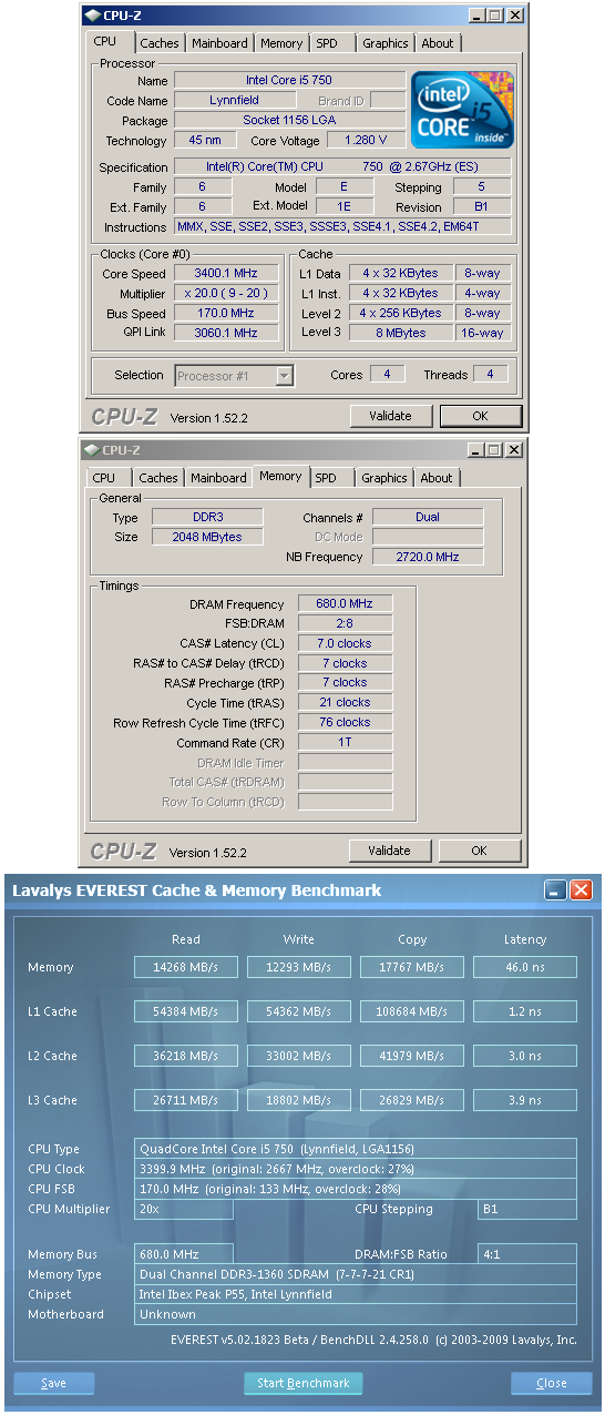 Jak na přetaktování - Core i5 750 a socket LGA 1156