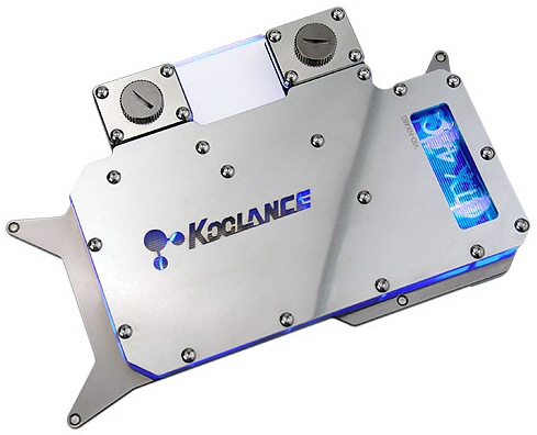 Koolance uvedla vodní bloky pro GTX 470 a GTX 480