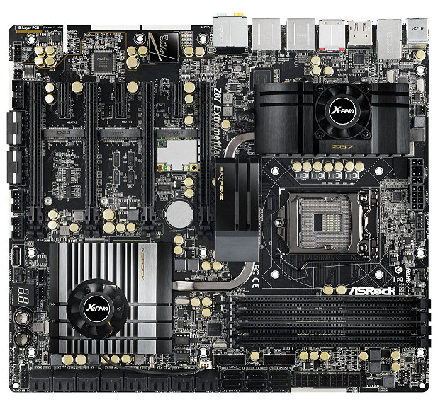 ASRock uvedl nadupanou základní desku Z87 Extreme11/ac