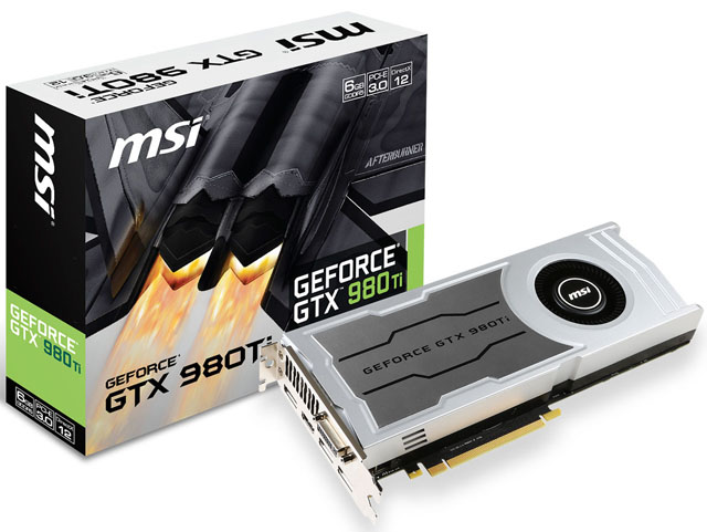 MSI uvádí na trh grafickou kartu GeForce GTX 980 Ti V1 s bílošedým chladičem