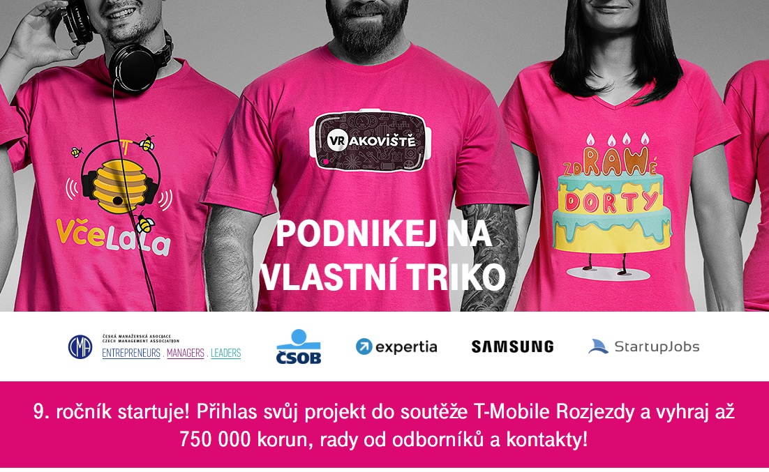 Přihlaste se do T-Mobile Rozjezdů! Startuje devátý ročník