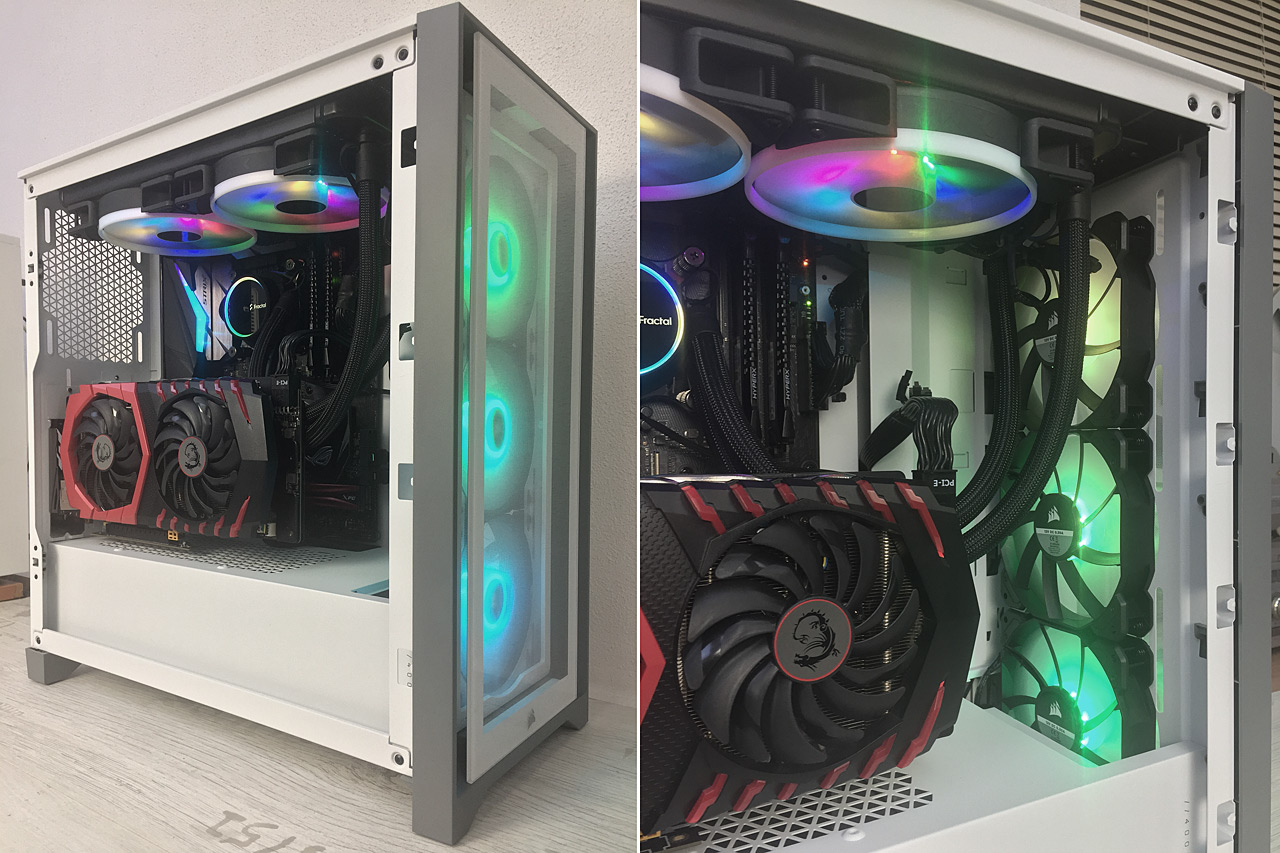 Skříně Corsair 4000D AIRFLOW a iCUE 4000X RGB v testu