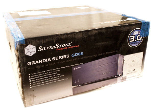 SilverStone Grandia GD08 – obří základ pro HTPC