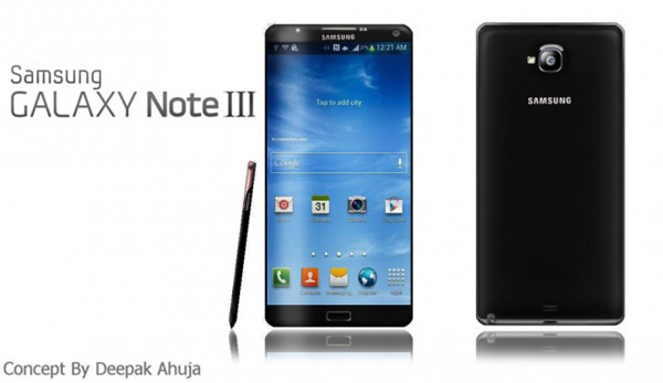 Samsung Galaxy Note III bude mít LCD displej kvůli lepší funkčnosti S Pen