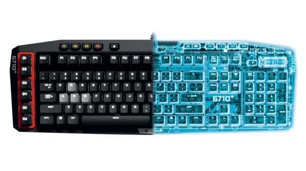 Logitech G710+ – vkusný design s mechanickými spínači