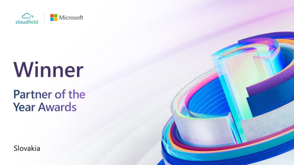 Cloudfield je podruhé za sebou Microsoft partnerem roku