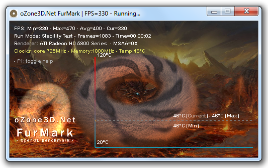 FurMark 1.8.2 - grilujte vaší grafickou kartu