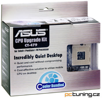 Dynamit: ASUS CT-479 aneb zkuste Pentium M v desktopu