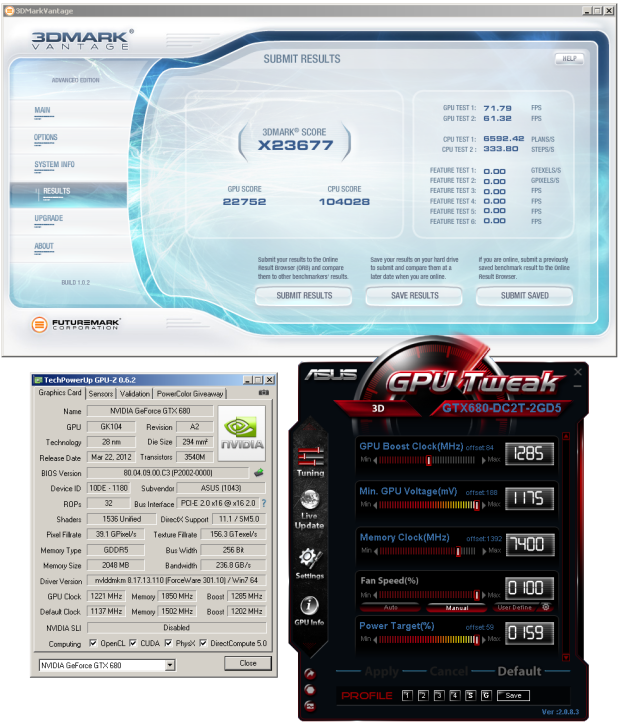 Duel: Asus Radeon HD 7970 vs. GeForce GTX 680 DC2T