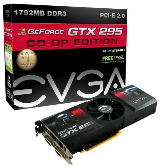 EVGA a GTX295 CO-OP Edice!