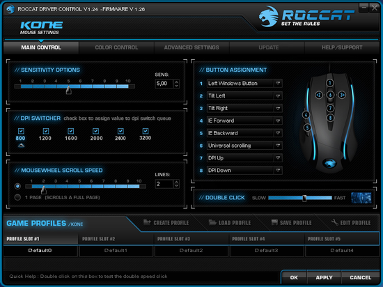 Roccat Kone - nový favorit na herním poli