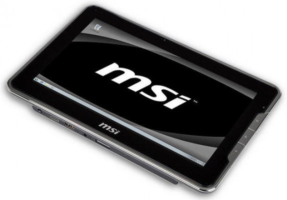 Finální podoba tabletu MSI WinPad 100 na fotografiích