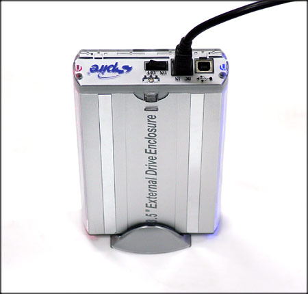 Spire GigaPod - hliníkový externí box pro HDD (USB 2.0)