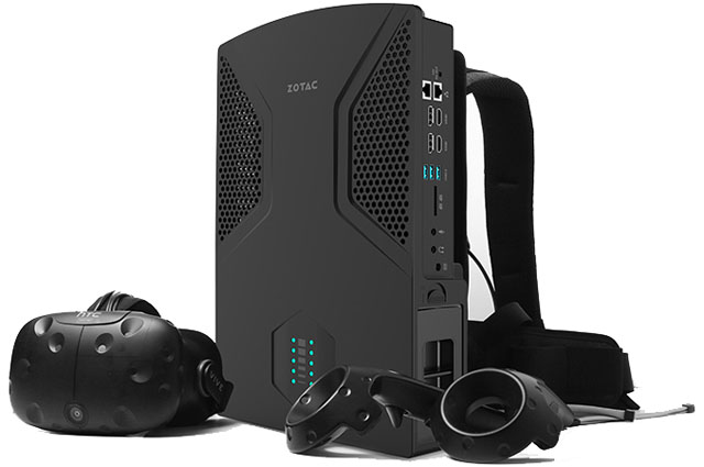 Zotac VR Go: PC pro VR umístěné do batohu s GeForce GTX 1070