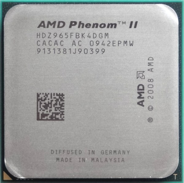 Phenom II X4 965 a 975 Black Edition - AMD zrychluje