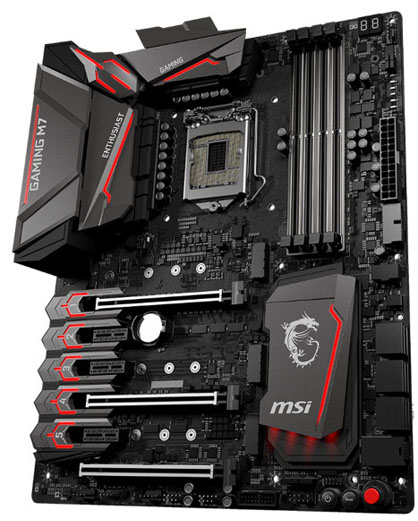 První snímky a specifikace základních desek MSI s čipsetem Z270 jsou venku