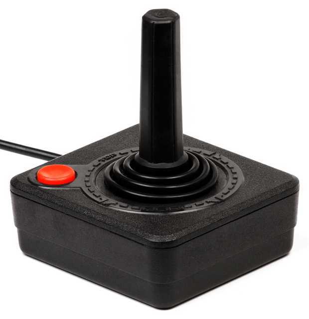 Joystick pro Atari 2600 (zdroj: Wikimedia Commons)