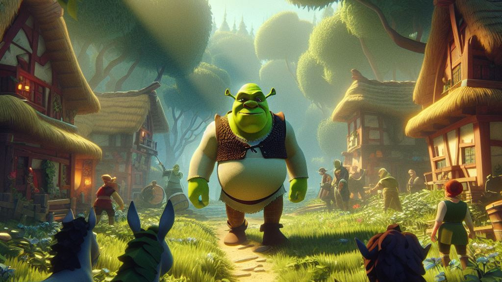 Shrek jako open world hra v Unreal Engine 5? Podívejte se na ukázku 