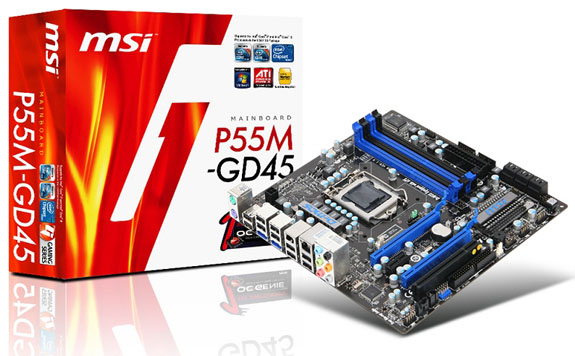 mATX deska s P55 v podání MSI