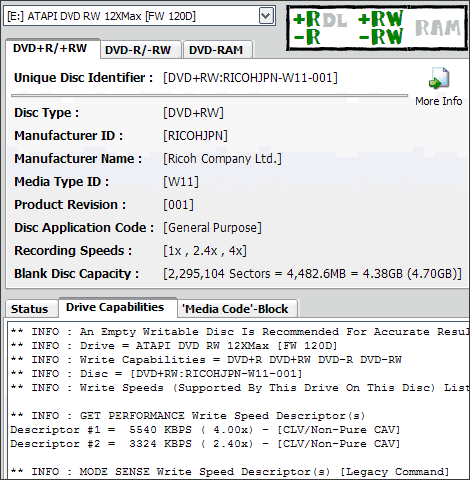 MSI DR12-A, pálení DVD pod 8 minut