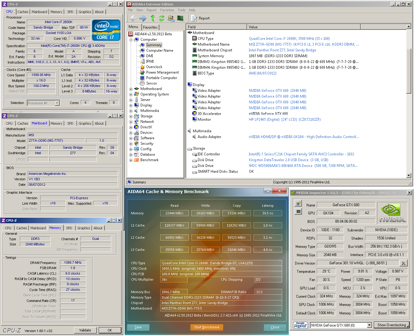 MSI Z77A-GD80 – testujeme rozhraní Thunderbolt v akci 