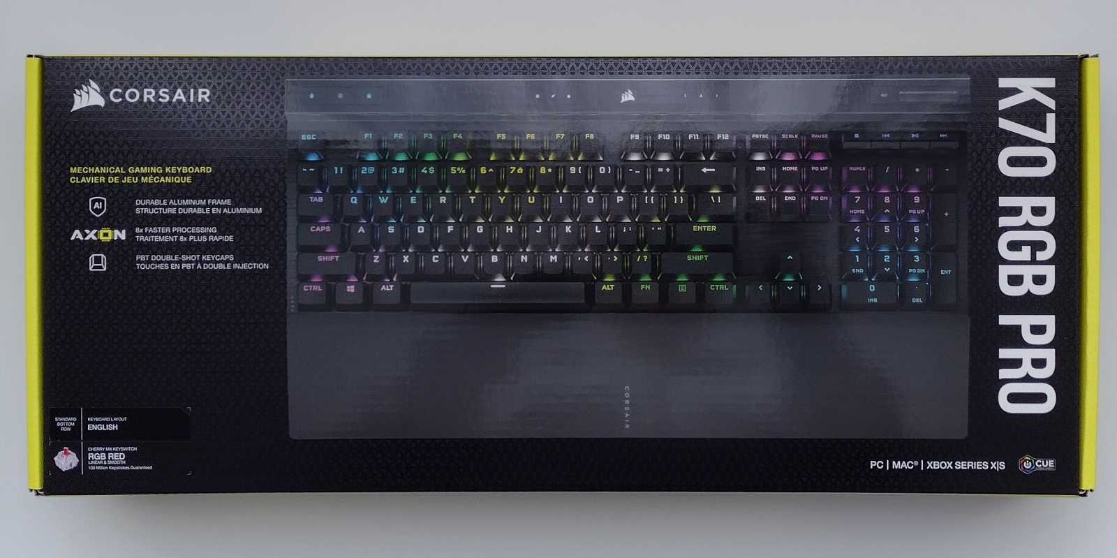 Corsair K70 RGB Pro – To pravé nářadí pro hraní a psaní vlastní verze Tří mušketýrů