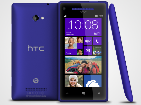 HTC představilo nové telefony 8X a 8S s Windows Phone 8