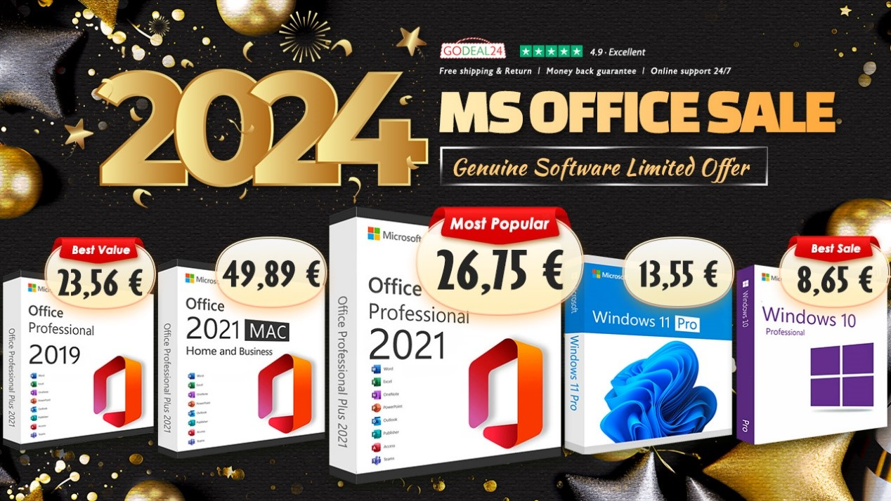 Doživotní licence na Microsoft Office a Windows 11 za pár euro