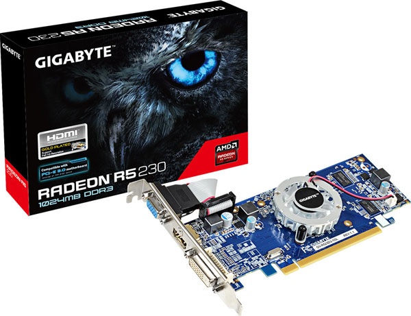 AMD uvádí na trh novou entry-level grafickou kartu Radeon R5 230