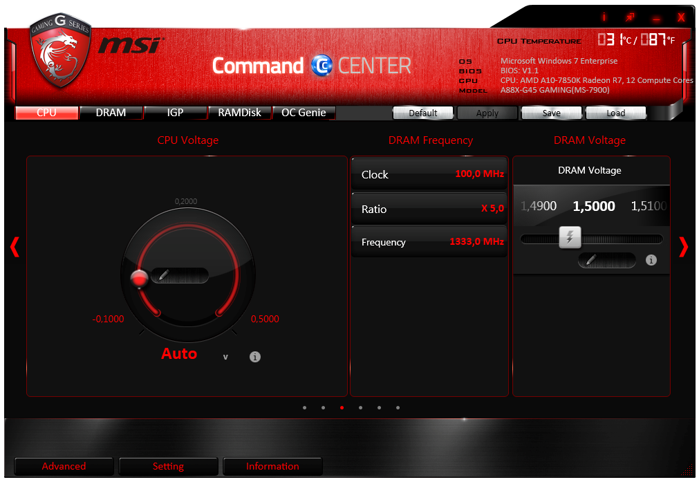 MSI A88X-G45 Gaming: luxusní design i výbava