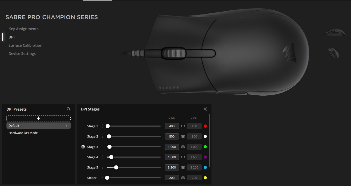 Corsair Sabre Pro - minimální hmotnost, maximální přesnost