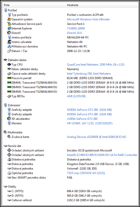 BARBONE W Seven GT - Tri-SLI a Core i7 Extreme