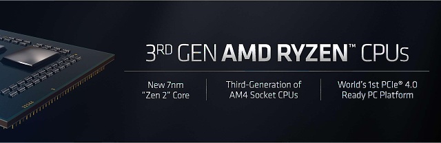 Představení Ryzenů 3000 a GPU Navi v Radeonu RX 5700