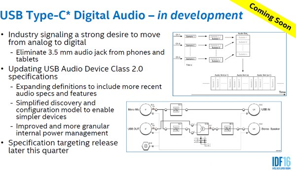 Intel si přeje nahradit analogový 3,5mm jack pomocí rozhraní USB typu C