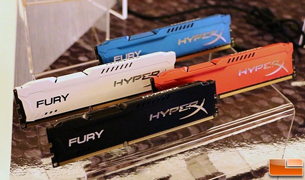 CES 2014: Kingston představil novou řadu DDR3 pamětí HyperX Fury