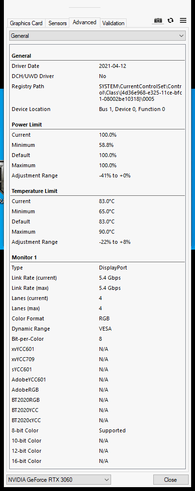 MSI GF RTX 3060 Ventus 2X 12GB OC: se základní výbavou