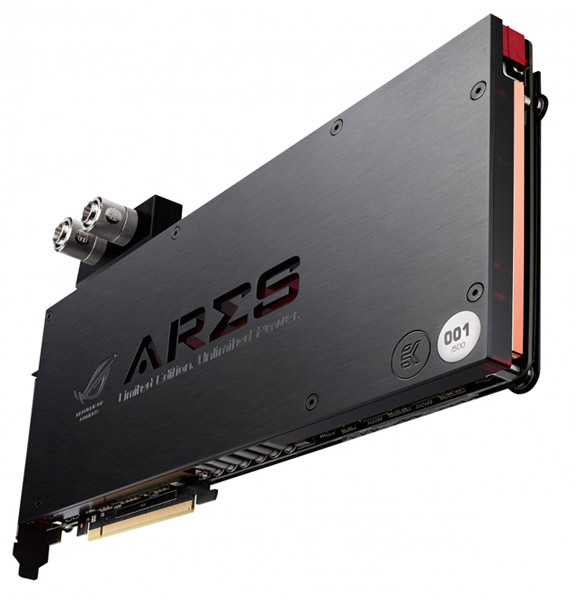 ASUS ROG Ares III: dvoučipové grafické monstrum s blokem vodního chlazení od EK WB