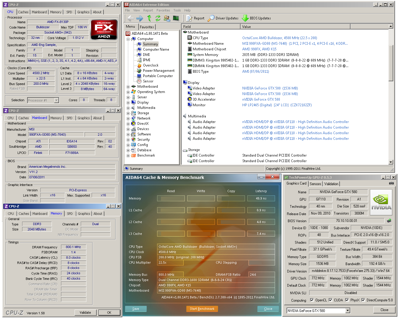 MSI 990FX-GD80 – dostupná deska pro fandy Bulldozeru