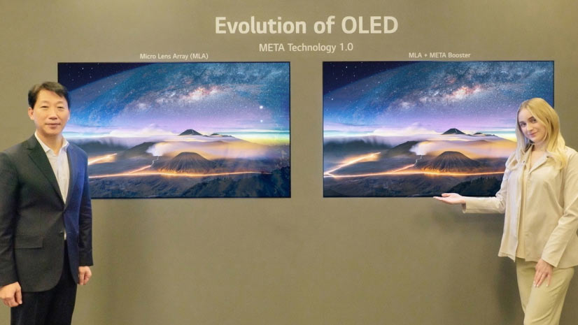 Neskutečně nadupaný herní OLED od LG je inspirovaný okem vážky - může mít jas až 2100 nitů a 160° pozorovací úhly