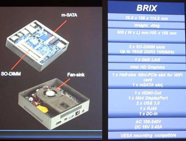 Gigabyte Brix: Miniaturní systém Intel NUC v podání Gigabyte