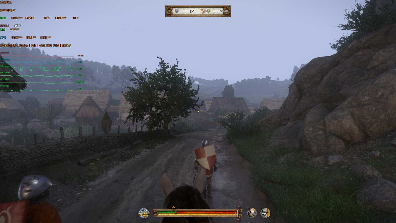 Kingdom Come: Deliverance: vliv nastavení na výkon