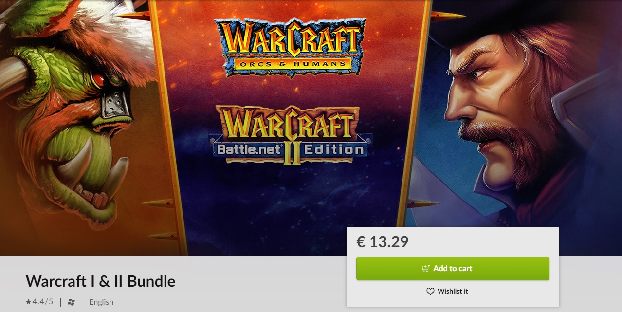 Stáhněte si ve slevě první dva díly Warcraftu