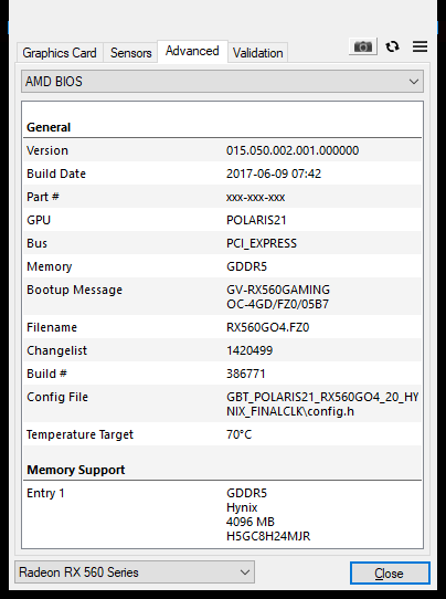 Gigabyte RX 560 OC rev. 2.0 v testu: Zase trable s revizemi