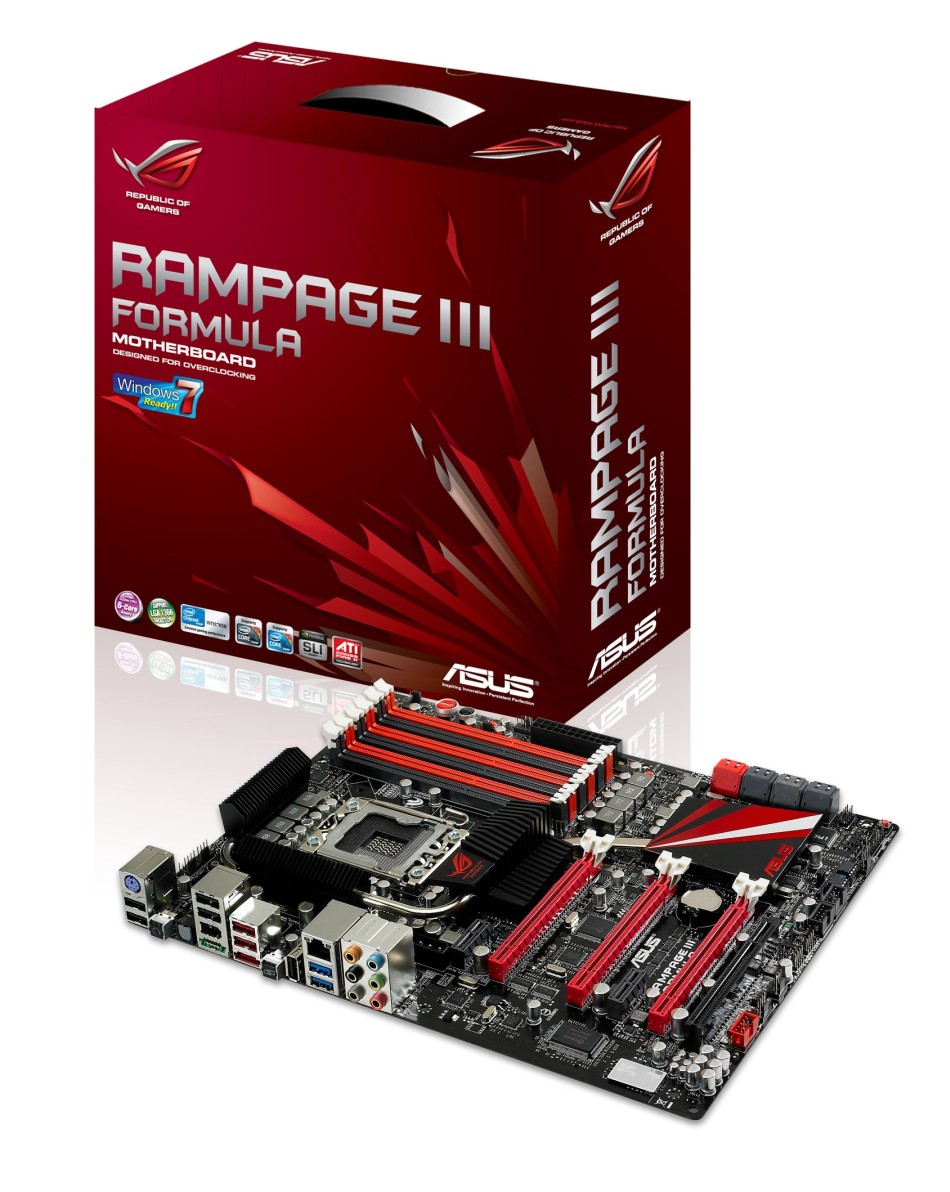 Edici ASUS ROG doplnila deska Rampage III Formula