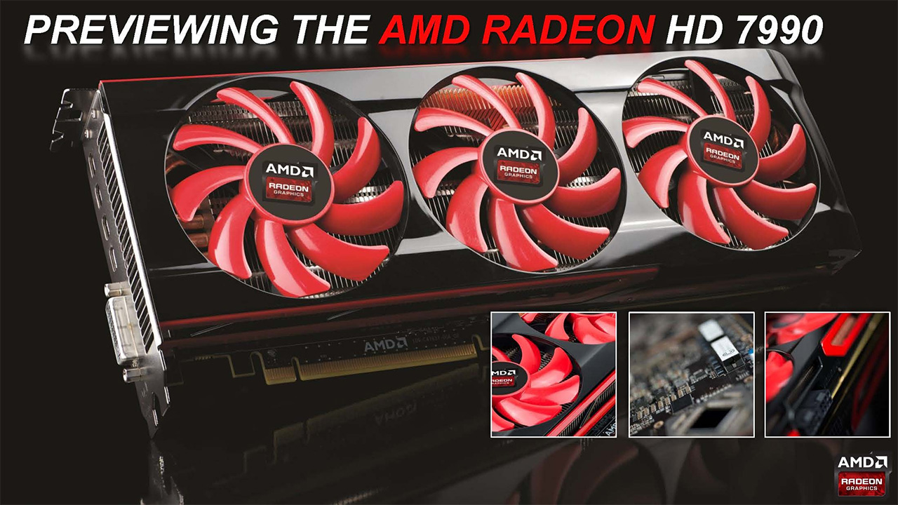 AMD konečně ukázalo svoji dvoučipovou kartu Radeon HD 7990 s označením Malta