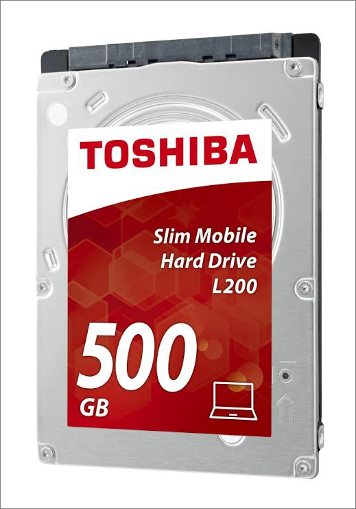 Toshiba L200: 2,5" pevný disk tlustý 7 mm