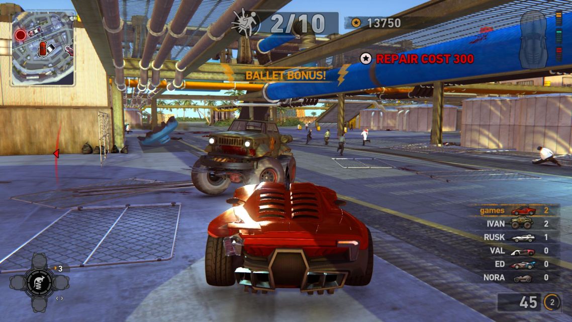 Carmageddon Reincarnation: Chodci lítaj vzduchem 