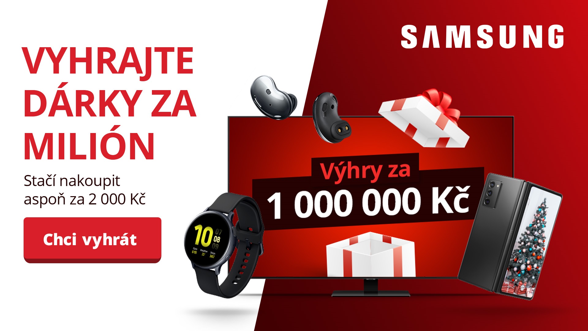 Vyhrajte ceny za milion od CZC.cz a Samsung